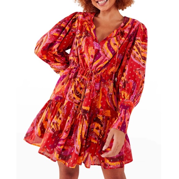 Farm Rio Banana Juice Mini Dress - Picture 2 of 4